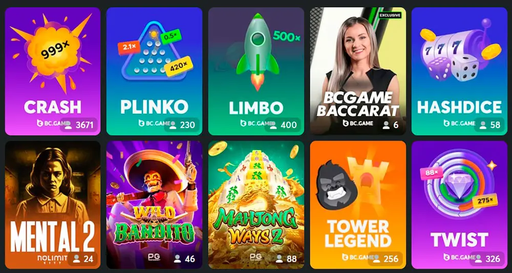 BC.Game Казино RU — Игровой Рай для Любителей Азарта